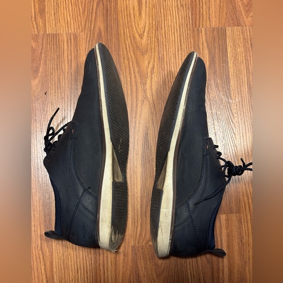 Aldo Synthetic Blue Textured Oxford Casual Shoes Size US 12 - Picture 3 of 7